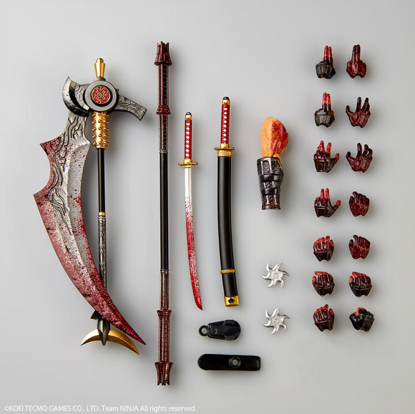 Z(ONLINESALES等通知現貨)No:221353 <Price$699> #NR133 龍隼 (忍者龍劍傳3 激鬥Ver)=Ninja Gaiden 3: Razors Edge Revoltech(山口)-海洋堂【現貨 Action Figure】4537807221353