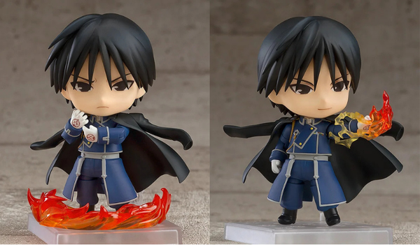 訂貨碼:67877&67878 <訂價$316&405> #(免手續費)No.823 羅伊·馬斯坦古(鋼之鍊金術師 FULLMETAL ALCHEMIST)再販=GS土偶Nendoroid