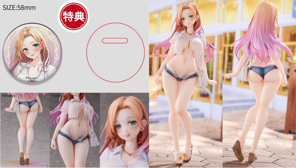 訂貨碼:79525&79526 <訂價$839&918> #(免手續費)(連特典)夏日戀曲 文月花陽=1/6 tomozero Original Illustration Figure