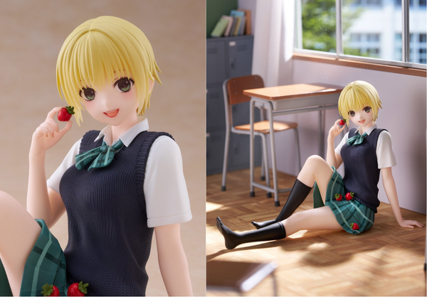 訂貨碼:59367 <訂價$149> #(免手續費)西野司(School uniform Ver.)=草莓100% Desktop Cute Figure 景品