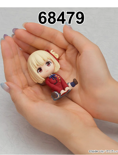 訂貨碼:68479-68480 <訂價各$85> #(免手續費)(Lycoris Recoil 莉可麗絲)=GS土偶Plus Nendoroid 橡膠公仔