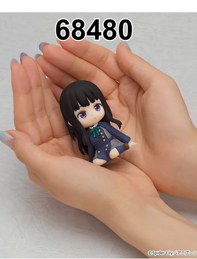 訂貨碼:68479-68480 <訂價各$85> #(免手續費)(Lycoris Recoil 莉可麗絲)=GS土偶Plus Nendoroid 橡膠公仔