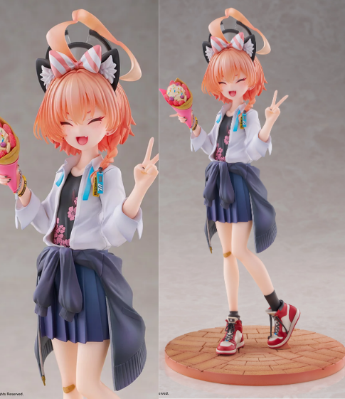 訂貨碼:70422&70423 <訂價$1242&1480> #(免手續費)寧瑠(制服)回憶大廳Ver.=1/7 蔚藍檔案 Blue Archive Figure