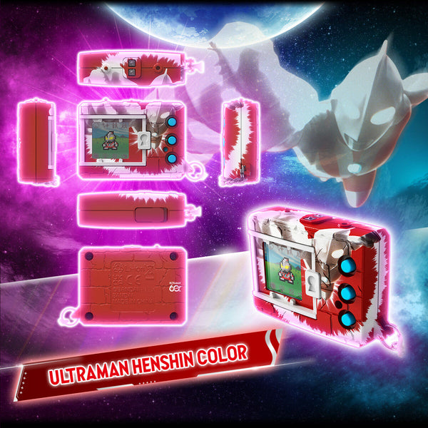 訂貨碼:30724&30725 <訂價各$434> #(免手續費)行版=Digimon Color Ultraman Series 60th Edition 數碼暴龍彩色機 遊戲機商品 (魂Shop限定)