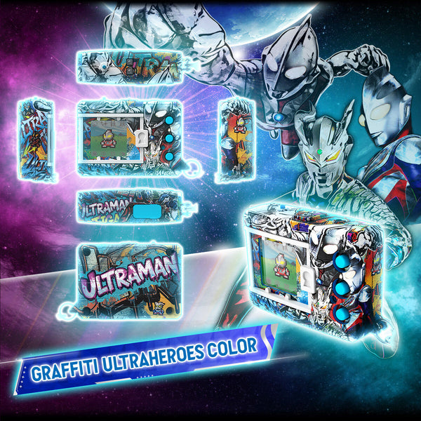 訂貨碼:30724&30725 <訂價各$434> #(免手續費)行版=Digimon Color Ultraman Series 60th Edition 數碼暴龍彩色機 遊戲機商品 (魂Shop限定)
