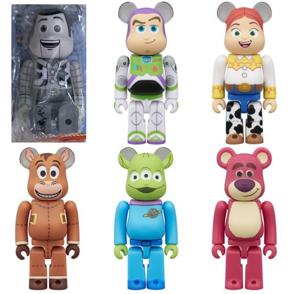 Z(ONLINESALES等通知現貨)No:000100 <Price$299> #(6種set) TOY STORY=BE＠RBRICK CHASE-Medicom【現貨 Be@rBrick】4530956623108