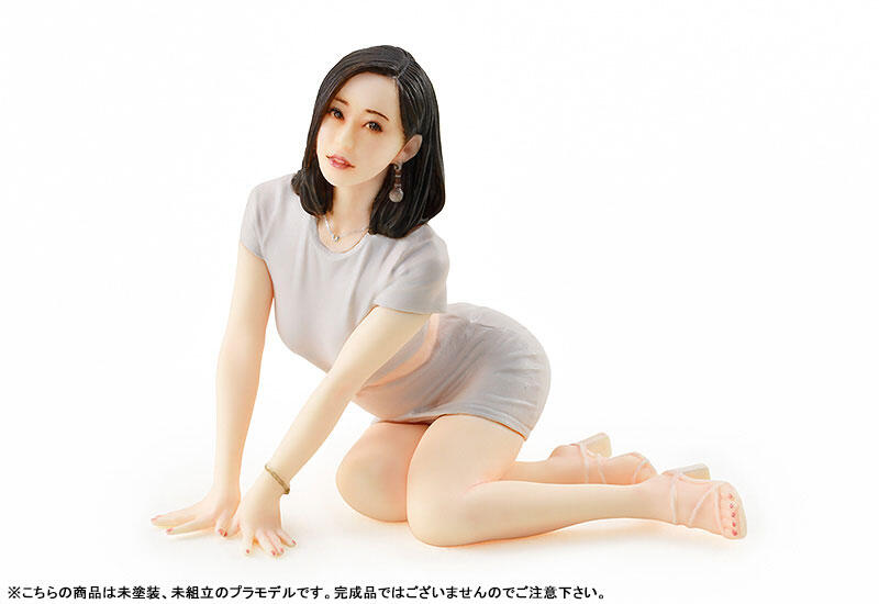 Z(ONLINESALES等通知現貨)No:012444 <Price$99> #1/20 Naked Angel 篠田優(再販)=PLAMAX-MaxFactory【現貨 模型】