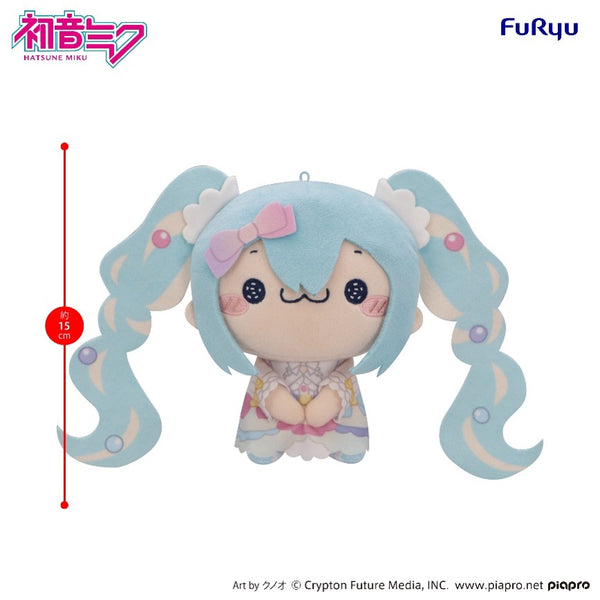 訂貨碼:59641-59643 <訂價各$91> #(免手續費)初音未來 棉花糖雲=初音未來 MOCHIPICO Plush 毛公仔