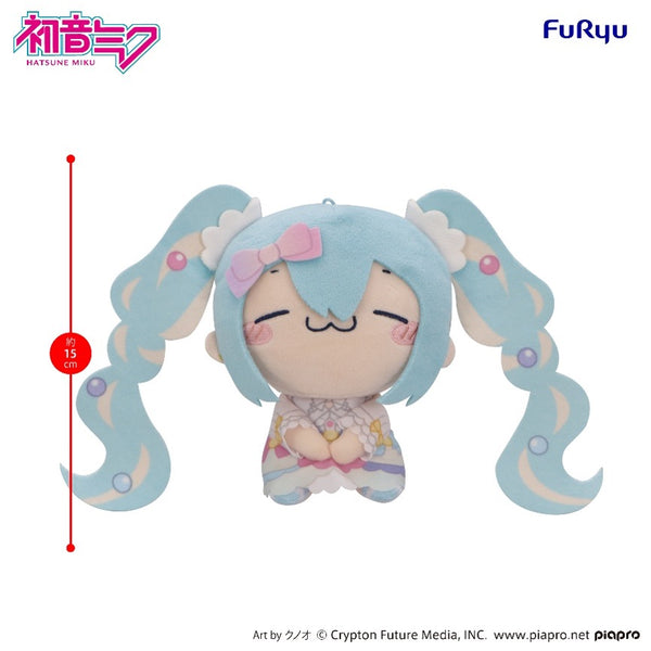 訂貨碼:59641-59643 <訂價各$91> #(免手續費)初音未來 棉花糖雲=初音未來 MOCHIPICO Plush 毛公仔