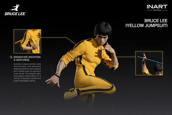 訂貨碼:80917 <訂價$588> #(免手續費)(1/12)Bruce Lee李小龍(Yellow Jumpsuit)=1/12 Collectible Action Figure