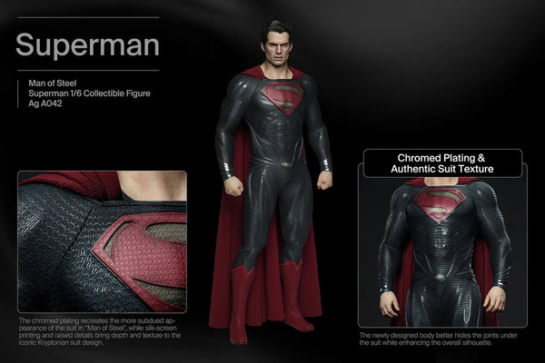 訂貨碼:80870 <訂價$2868> #(免手續費)Superman(Man of Steel)=1/6 超人：鋼鐵英雄 可動Figure