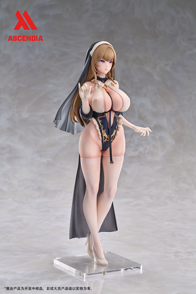 SheetNo:77469 <OrderPrice$778> #修女 莉莉=1/6 插畫by 久違了 figure