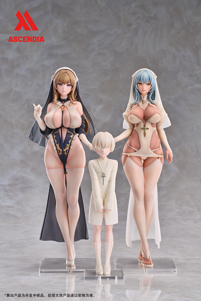 SheetNo:77470 <OrderPrice$1603> #Sisters 第一彈豪華版(3pcs)=1/6 插畫by 久違了 figure