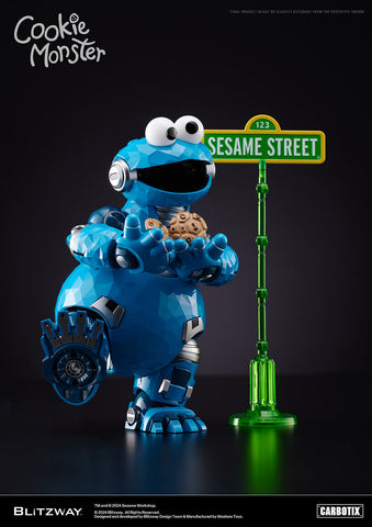 SheetNo:86666 <OrderPrice$568> #Sesame Street (甜餅怪Cookie Monster)=Carbotix 芝麻街 Action figure