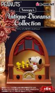 SheetNo:43007 <OrderPrice$278> #(原盒:6pcs)史諾比西洋鏡古董系列(SNOOPY Antique Diorama Collection)=盒玩-Re-ment