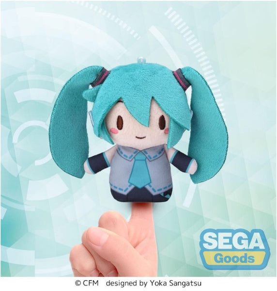 訂貨碼:59971-59976 <訂價各$117> #(免手續費)初音未來 手指毛公仔 Fuwa Petit景品