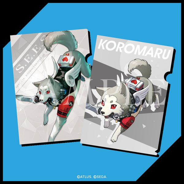 Z(ONLINESALES等通知現貨)No:000083 <Price$40> #(1種) E賞 虎狼丸 A4 Clear File=GoodSmile賞 女神異聞錄3 Reload【現貨 其他】