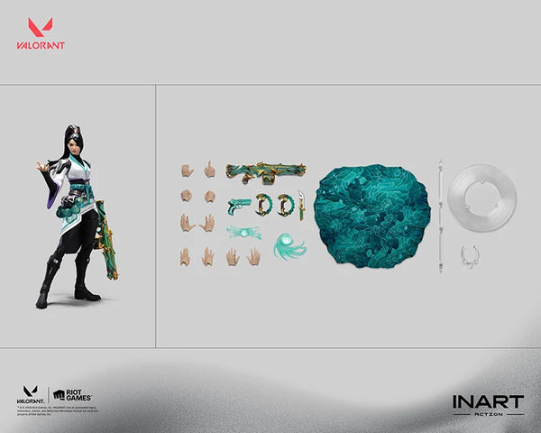 訂貨碼:81290 <訂價$420> #(免手續費)Sage=1/12 特戰英豪VALORANT Action Figure