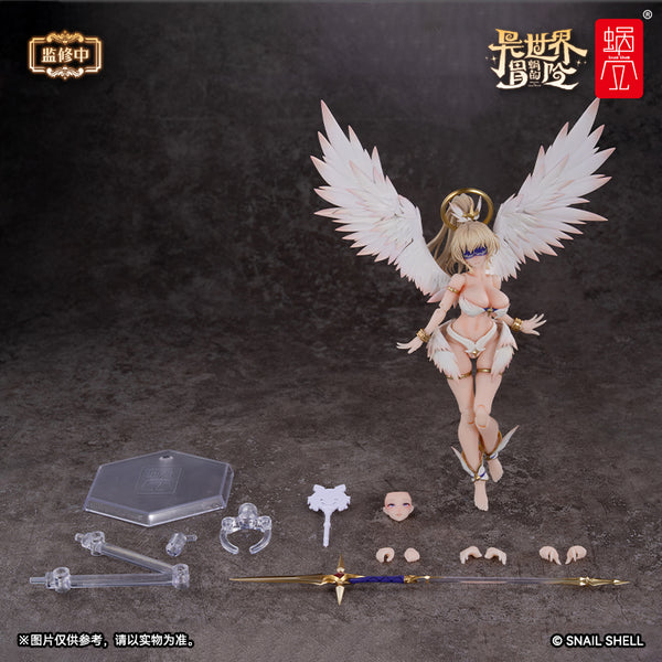 訂貨碼:88552 <訂價$348> #(可動眼)RPG-07 天使安潔拉Angela=1/12 蝸的異世界冒險 完成品可動Figure