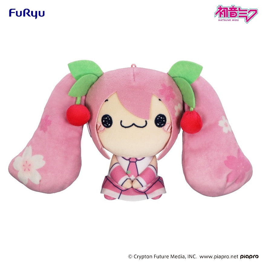 訂貨碼:58556-58558 <訂價各$91> #(免手續費)初音 X Tirol MOCHIPICO Plush 毛公仔