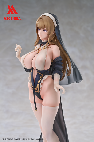 SheetNo:77469 <OrderPrice$778> #修女 莉莉=1/6 插畫by 久違了 figure