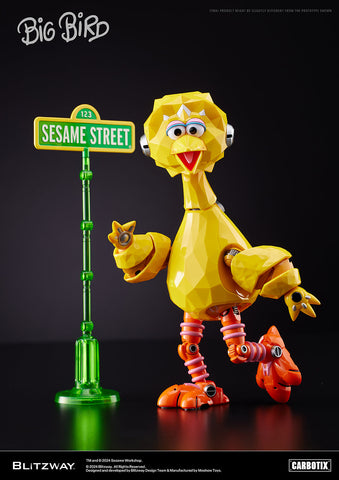 SheetNo:86665 <OrderPrice$528> #Sesame Street (大鳥Big Bird)=Carbotix 芝麻街 Action figure