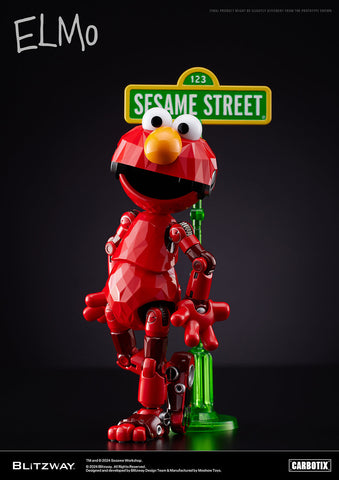 SheetNo:86664 <OrderPrice$488> #Sesame Street (艾摩Elmo)=Carbotix 芝麻街 Action figure