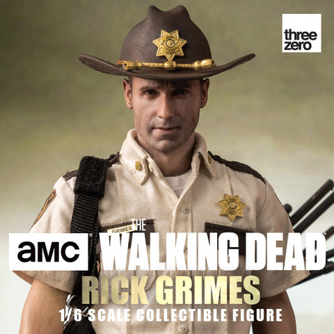 Z(ONLINESALES等通知現貨)No:205727 <Price$1298> #瑞克·格萊姆斯Rick Grimes (Season 1)=The Walking Dead行屍走肉 1/6可動figure-ThreeZero【現貨 ThreeZero】4897056205727