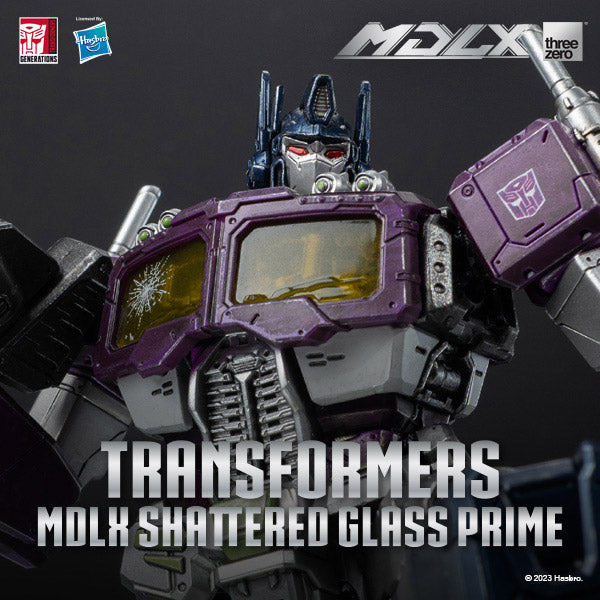 SheetNo:85629 <OrderPrice$710> #Shattered Glass Optimus Prime=變形金剛MDLX合金製可動figure