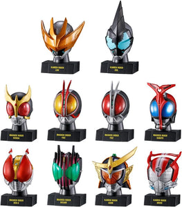 Z(ONLINESALES等通知現貨)No:835431 <Price$150> #(原盒10pcs) 幪面超人Mask History 2=Kamen Rider Mask History盒玩【現貨 盒玩】4549660835431