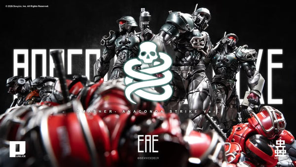 訂貨碼:89647 <訂價$875> #(免手續費)盎克瓦爾人UNKVAL 粉碎者狂蟒突擊隊型= 1/12 PURE.ICE × 蟲系列 可動 金屬上色成品 Figure(數量限定)