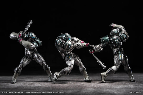 訂貨碼:89647 <訂價$875> #(免手續費)盎克瓦爾人UNKVAL 粉碎者狂蟒突擊隊型= 1/12 PURE.ICE × 蟲系列 可動 金屬上色成品 Figure(數量限定)