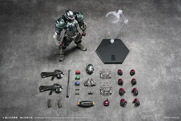 訂貨碼:89647 <訂價$875> #(免手續費)盎克瓦爾人UNKVAL 粉碎者狂蟒突擊隊型= 1/12 PURE.ICE × 蟲系列 可動 金屬上色成品 Figure(數量限定)