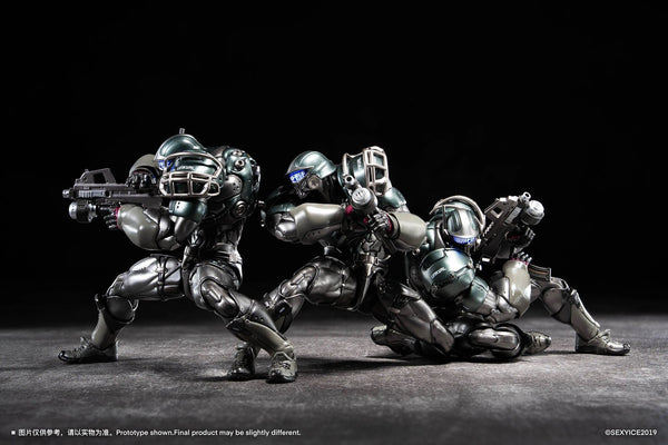 訂貨碼:89647 <訂價$875> #(免手續費)盎克瓦爾人UNKVAL 粉碎者狂蟒突擊隊型= 1/12 PURE.ICE × 蟲系列 可動 金屬上色成品 Figure(數量限定)