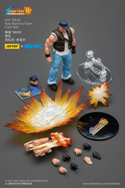 Z(ONLINESALES等通知現貨)No:401727 <Price$198> #怒隊 克拉克.史超Clark Still=1/18 拳皇KOF98UM 可動figure-Joytoy【現貨 Action Figure】6927054401727