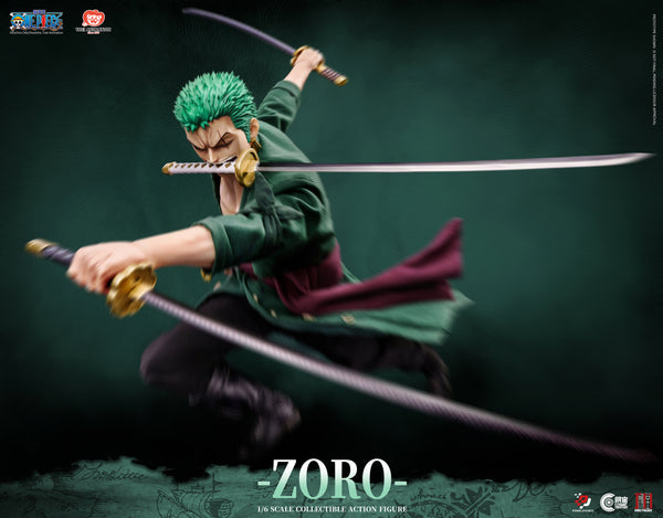 訂貨碼:80282 <訂價$2099> #(免手續費)(通常版)卓洛=1/6 One Piece 矽膠布衣可動合金 Figure