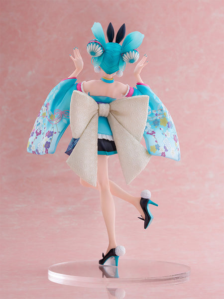 SheetNo:77106&77107 <OrderPrice$1320&$1399> #初音未來 (和裝兔女郎Ver)=1/7 初音未來 figure