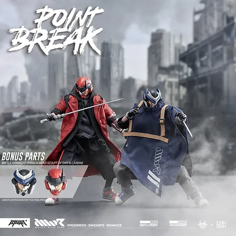 SheetNo:86718 <OrderPrice$1398> #(Set2pcs)DV-21 DXIII & Carbine Point Break(連bonus parts)=1:12 Scale Action Figure