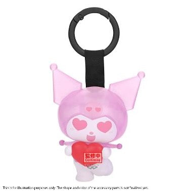 訂貨碼:59059-59061 <訂價各$83> #(免手續費)SANRIO角色 KUROMI收藏系列 鑰匙圈