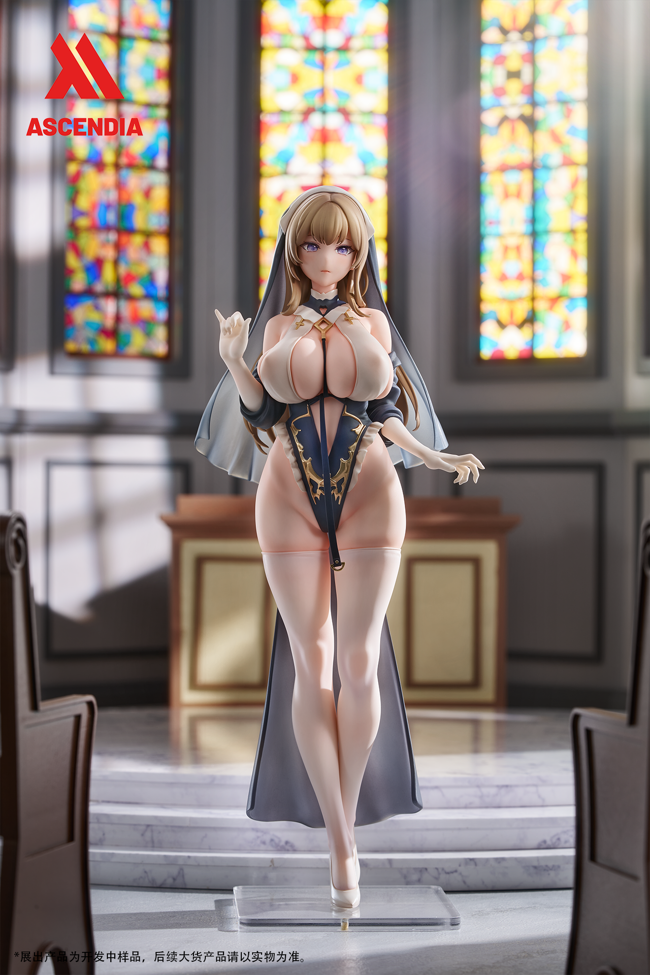 SheetNo:77469 <OrderPrice$778> #修女 莉莉=1/6 插畫by 久違了 figure