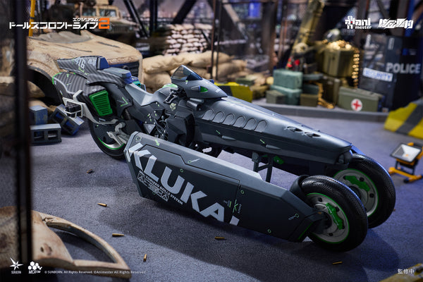 訂貨碼:80019 <訂價$609> #(免手續費)(連特典杯墊)可露凱:速度之星&電單車set=1/12 少女前線2:追放 核金重構 可動Figure