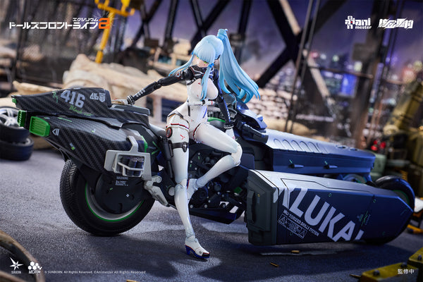 訂貨碼:80019 <訂價$609> #(免手續費)(連特典杯墊)可露凱:速度之星&電單車set=1/12 少女前線2:追放 核金重構 可動Figure