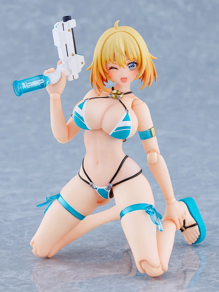訂貨碼:67377&67378 <訂價$467&$575> #(免手續費)No.674 Sophia F. Shirring 泳裝Ver.=figma Bunny Suit Planning