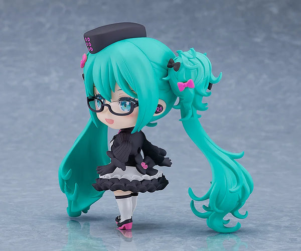 訂貨碼:68190 <訂價$340> #(免手續費)No.3057 初音未來 眼鏡×咖啡廳Ver.=GS土偶Nendoroid(海外限定)