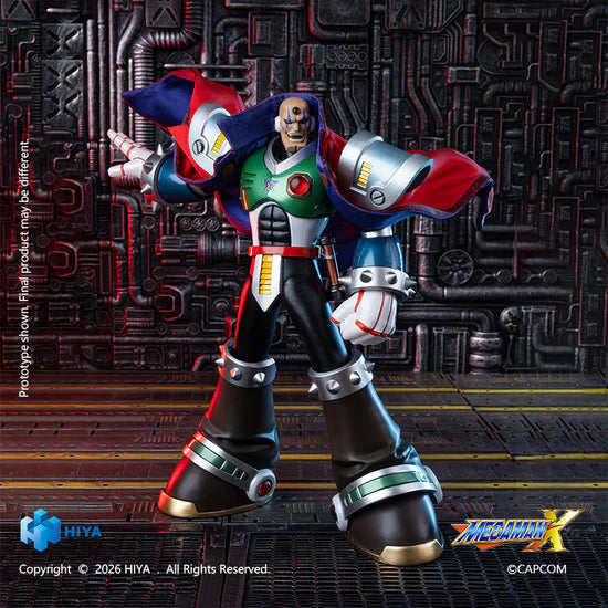 訂貨碼:80511<訂價$691> #(免手續費)西格瑪(洛克人X)=MegaMan X Exquisite Basic Series Action Figure
