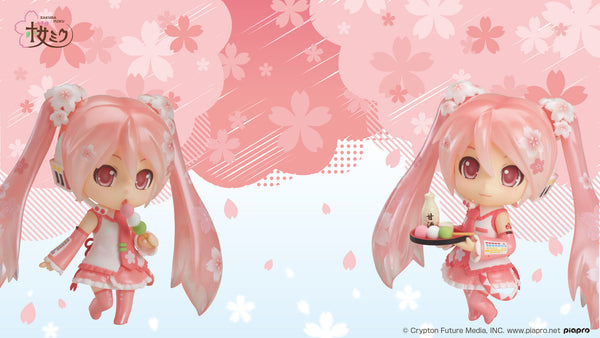 SheetNo:65909 <OrderPrice$485> #No.500 櫻未來 Bloomed in Japan(Character Vocal系列01 初音未來)再販=GS土偶(GSOnline限定)