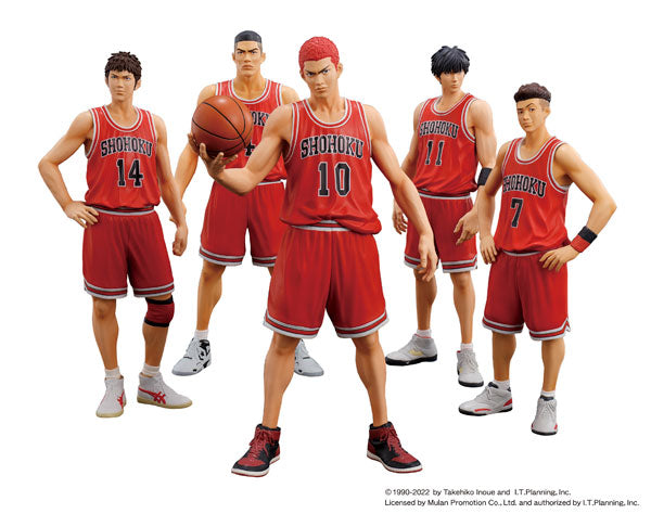 Z(ONLINESALES等通知現貨)No:271288 <Price$1204> #湘北高校Starting Member Set=SLAM DUNK One and Only figure-M.I.C.【現貨 PVC】