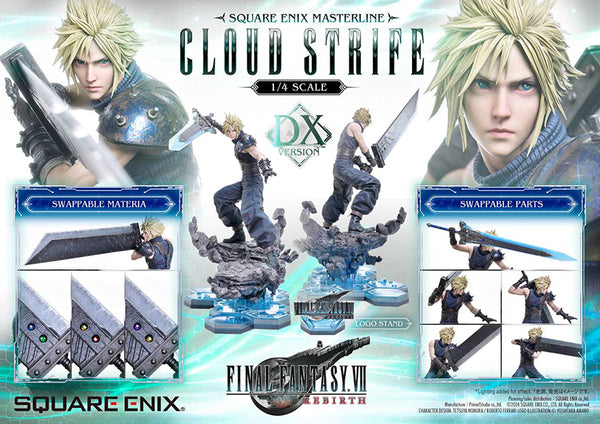 SheetNo:86870 <OrderPrice$15000> #克勞德.史特萊夫Cloud Strife(DX Ver)=Masterline Final Fantasy VII(FF7)Rebirth 1/4 Scale statue