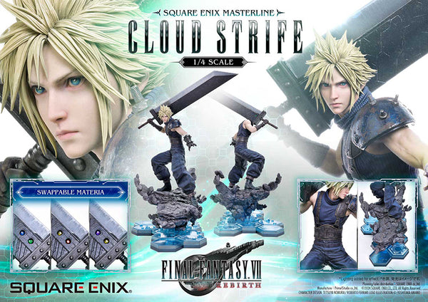 SheetNo:86871 <OrderPrice$13800> #克勞德.史特萊夫Cloud Strife(通常版)=Masterline Final Fantasy VII(FF7)Rebirth 1/4 Scale statue