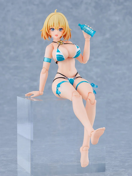 訂貨碼:67377&67378 <訂價$467&$575> #(免手續費)No.674 Sophia F. Shirring 泳裝Ver.=figma Bunny Suit Planning
